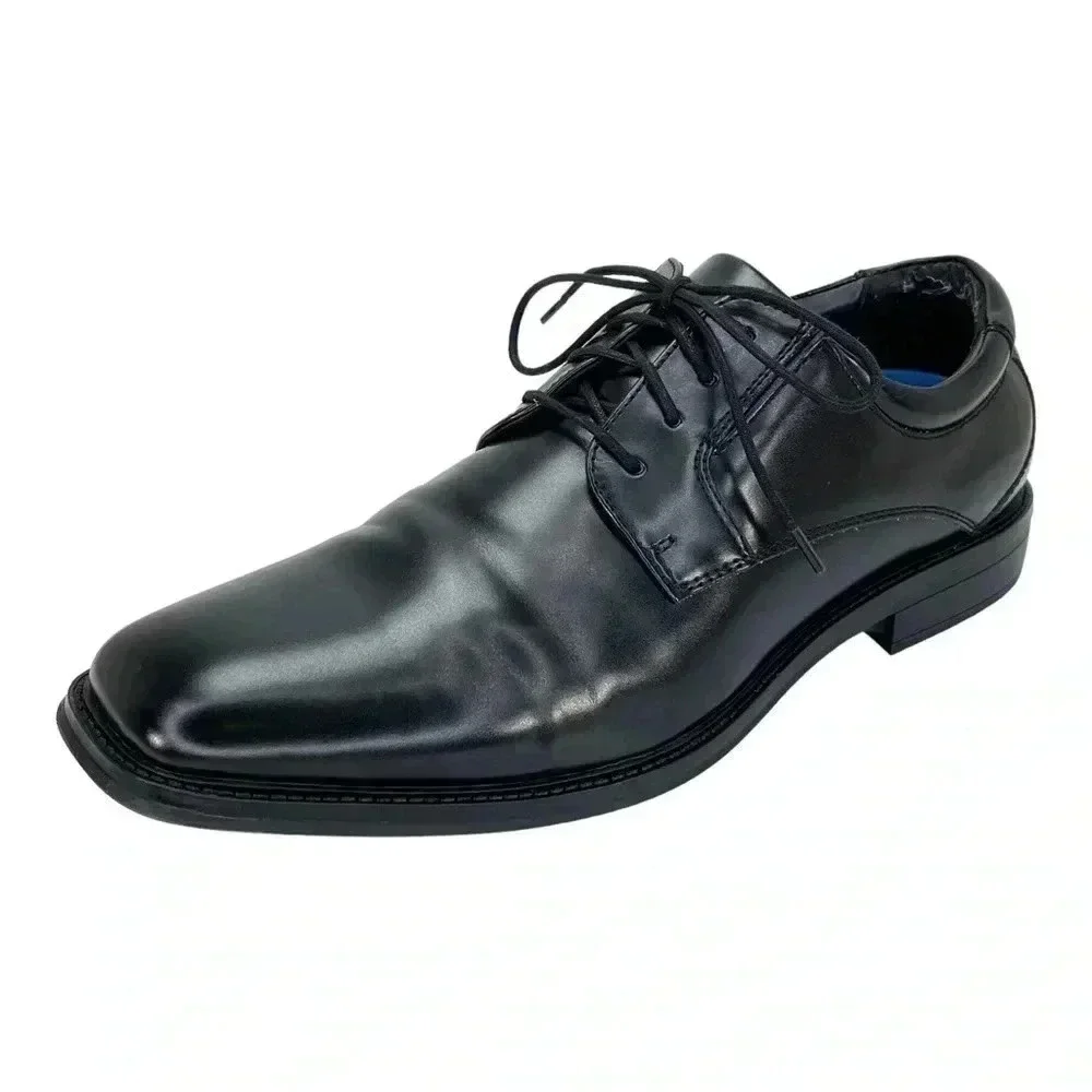 Dockers Irving Black Patent Leather Mens Oxfords Size 12M